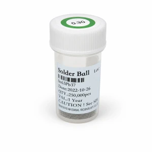 Βαζάκι κόλλας BGA με μόλυβδο 0,30mm 250.000 τεμάχια για συγκόλληση BGA