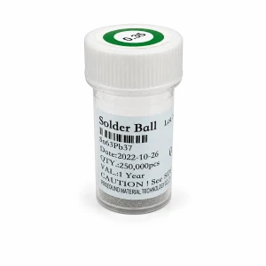 Βαζάκι κόλλας BGA με μόλυβδο 0,35mm 250.000 τεμάχια για συγκόλληση BGA