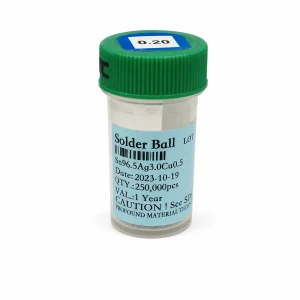 Μπουκάλι lead-free balls 0,20mm 250.000 τεμάχια για συγκόλληση BGA