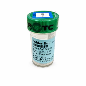 Μπουκάλι lead-free balls 0,30mm 250.000 τεμάχια για συγκόλληση BGA