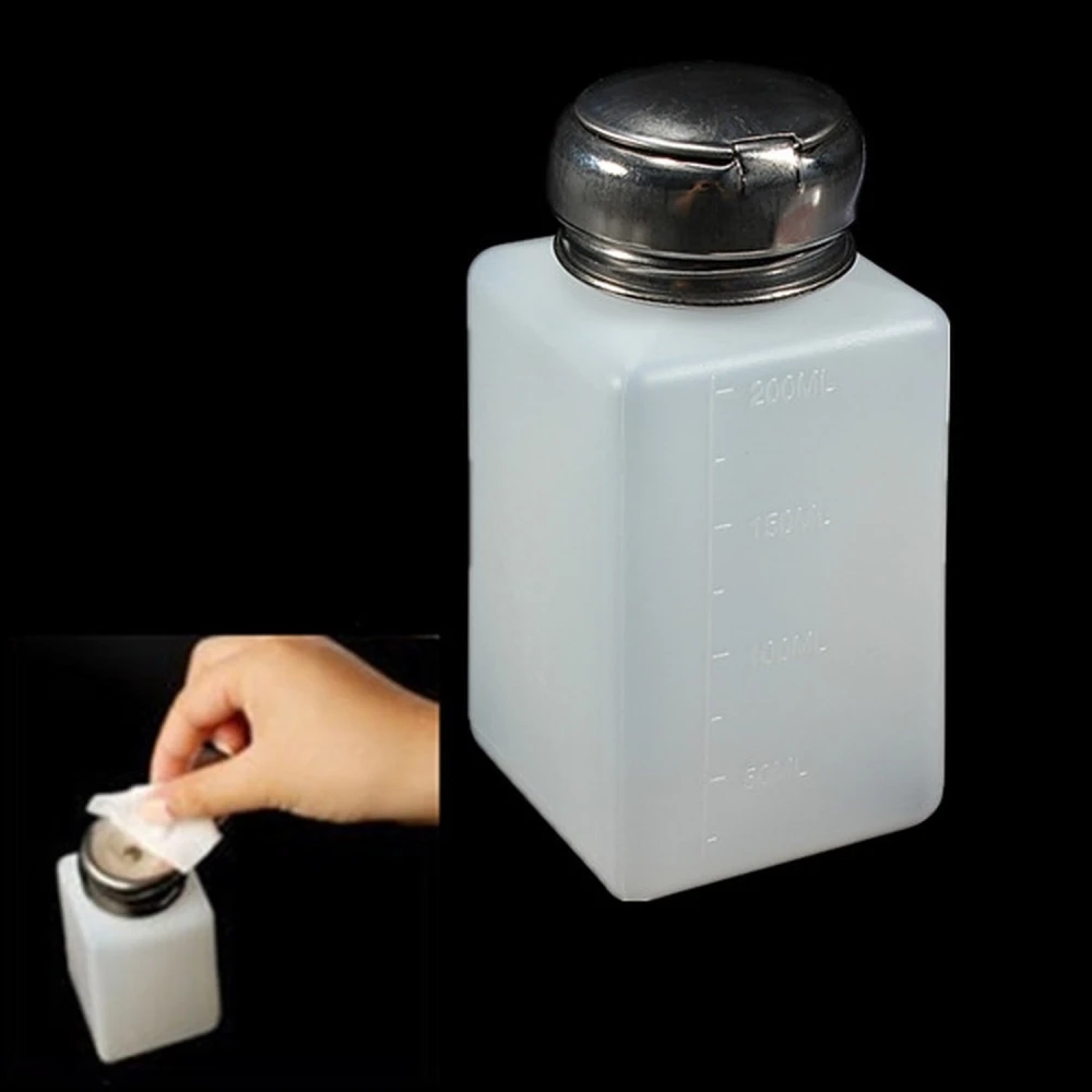 Δοχείο διανομής αλκοόλης 200ml για ακριβή και ασφαλή δοσομέτρηση