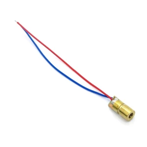 satkit Κόκκινη κεφαλή λέιζερ 5mw 5v χωρίς φακό ή περίβλημα για ηλεκτρονικά έργα