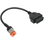 Καλώδιο αντάπτορας Harley Davidson OBD1 4 pin σε OBDII 16 pin για διάγνωση
