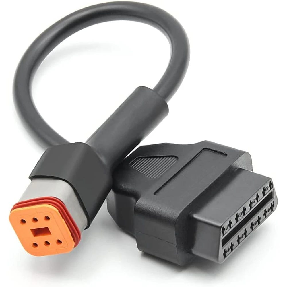 Καλώδιο αντάπτορα Harley Davidson OBD1 6 ακίδων σε OBDII 16 ακίδων για διάγνωση