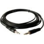Καλώδιο ήχου 3.5mm αρσενικό σε αρσενικό 1.5 μέτρα με επιχρυσωμένους συνδέσμους satkit