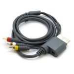 Καλώδιο AV RCA για Xbox 360 - HD TV Premium σύνθετο A/V για Microsoft