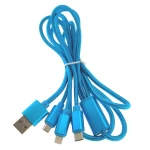 Καλώδιο Φόρτισης 3 σε 1 Micro USB Type C Lightning 1.2m για γρήγορη φόρτιση