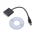 Καλώδιο μετατροπέα USB 3.0 σε VGA για οθόνη 1080p - satkit