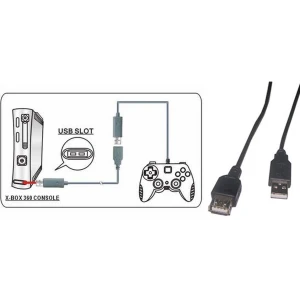 Καλώδιο επέκτασης χειριστηρίου Xbox 360 για μεγαλύτερη εμβέλεια