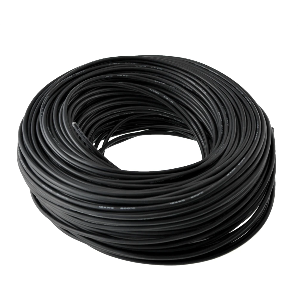 Εύκαμπτο καλώδιο σιλικόνης 12AWG ανθεκτικό έως 200º και 600V για επαγγελματική χρήση
