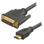 Καλώδιο HDMI σε DVI 24 pin 1.8 m Dual Link για PS3