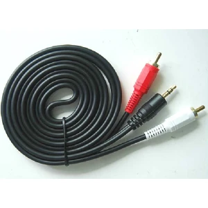 Καλώδιο jack 3,5mm σε 2 RCA Υψηλής Ποιότητας 1.5m για σύνδεση ήχου