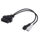 Καλώδιο OBD2 2x2 σε 16 Pin για VW Audi Seat Skoda VAG Αντάπτορας