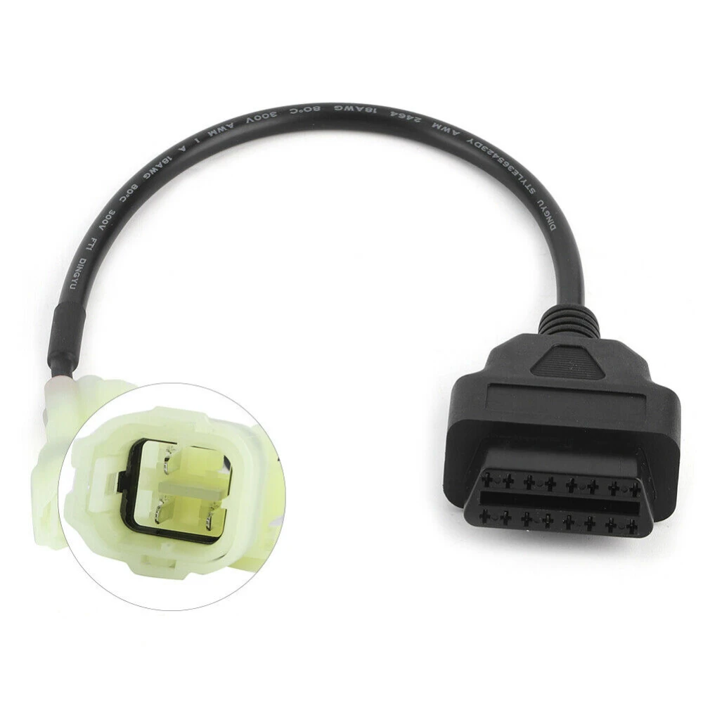 Καλώδιο OBD2 σε 4 Pin για Honda Moto - Διαγνωστικός Αντάπτορας Υψηλής Ποιότητας