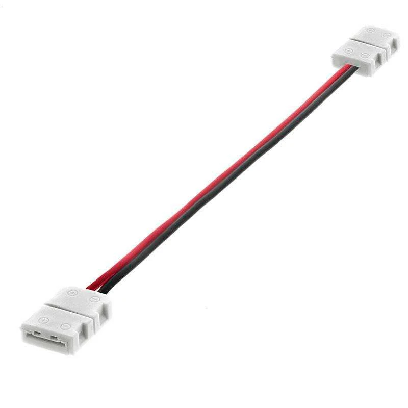 Καλώδιο σύνδεσης μονοχρωμων ταινιών led 8mm 12v με σύνδεσμο 2 Pin