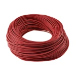 Καλώδιο σιλικόνης 14awg 200 βαθμών κόκκινο έως 600v
