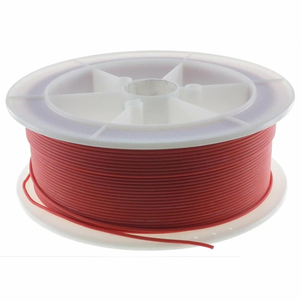 Καλώδιο σιλικόνης 22AWG κόκκινο, ανθεκτικό έως 200º και 600V