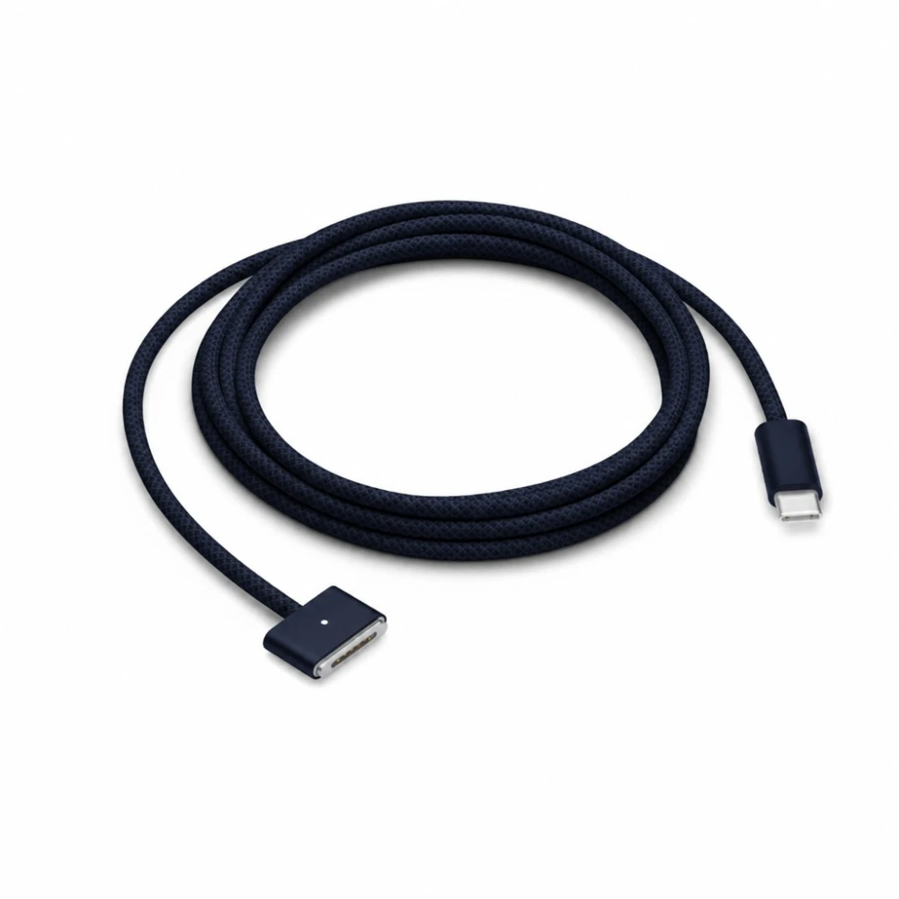 Καλώδιο USB-C σε MagSafe 3 140W για MacBook Pro και Air - 2 m πλεκτό, Midnight