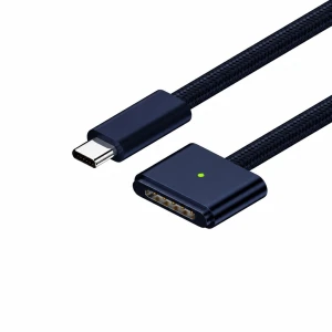 Καλώδιο USB-C σε MagSafe 3 140W για MacBook Pro και Air - 2 m πλεκτό, Midnight