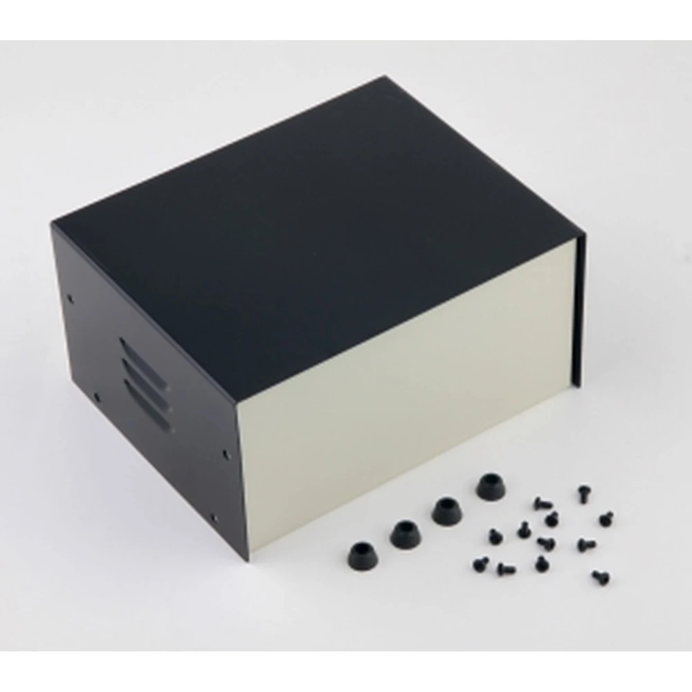 Μεταλλικό κουτί έργων 180x145x90mm με αερισμό και αξεσουάρ