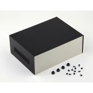 Μεταλλικό κουτί έργων 210x155x80mm με σχισμές αερισμού