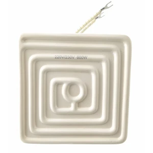 Κεραμική IR θερμάστρα 12x12cm 600w λευκή για σταθμούς συγκόλλησης Mlink
