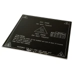 Θερμαινόμενη βάση αλουμινίου MK3 200x200 για 3D εκτυπωτή Prusa