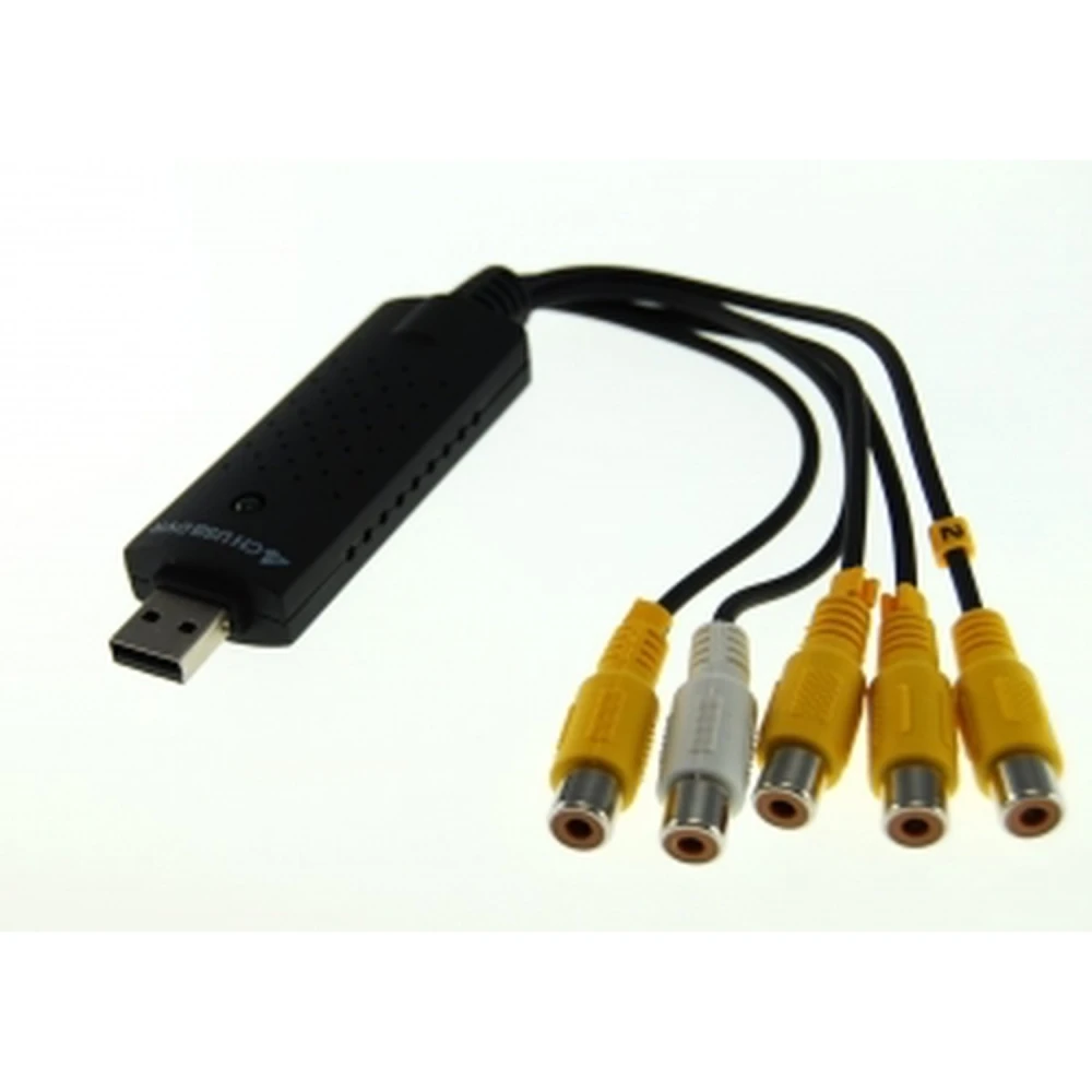 Κάρτα σύλληψης βίντεο Easycap 4 καναλιών USB 2.0 για CCTV