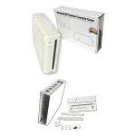 Πλήρες λευκό περίβλημα Nintendo Wii με κουμπιά και βίδες για επισκευή