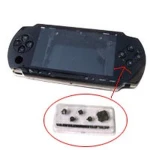 Μαύρο πλήρες περίβλημα PSP με κουμπιά για επισκευή και αντικατάσταση