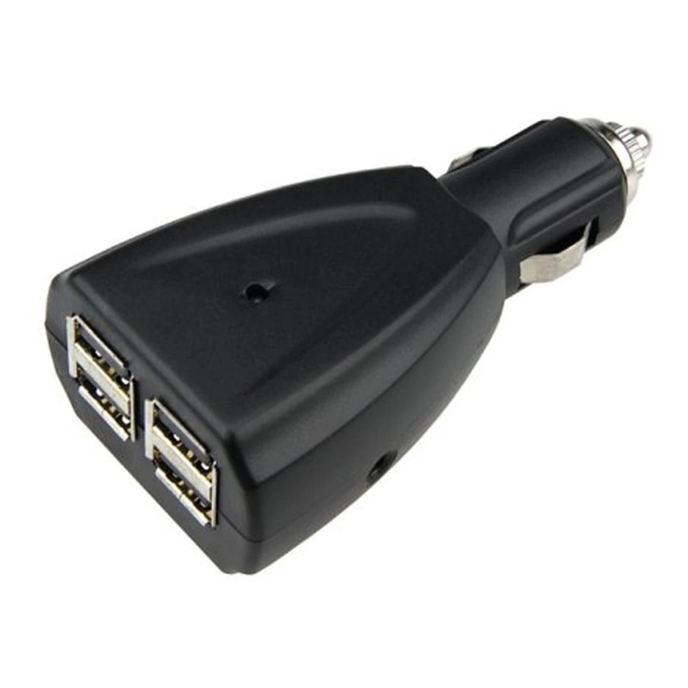 Φορτιστής αυτοκινήτου USB 4 θύρες για γρήγορη και αποδοτική πολλαπλή φόρτιση