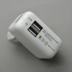 Διπλός φορτιστής τοίχου USB 2,1A και 1A για tablets και κινητά