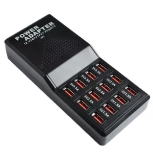 Φορτιστής USB 12 Θυρών 5V 30A - Γρήγορη Φόρτιση για Smartphones και Tablets