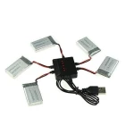 USB φορτιστής για 5 μπαταρίες ταυτόχρονα για το quadcopter Syma X5C και συμβατά μοντέλα