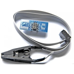 Κλιπ προγραμματιστή SOP8 SOIC8 για ακριβή προγραμματισμό chips SOIC8