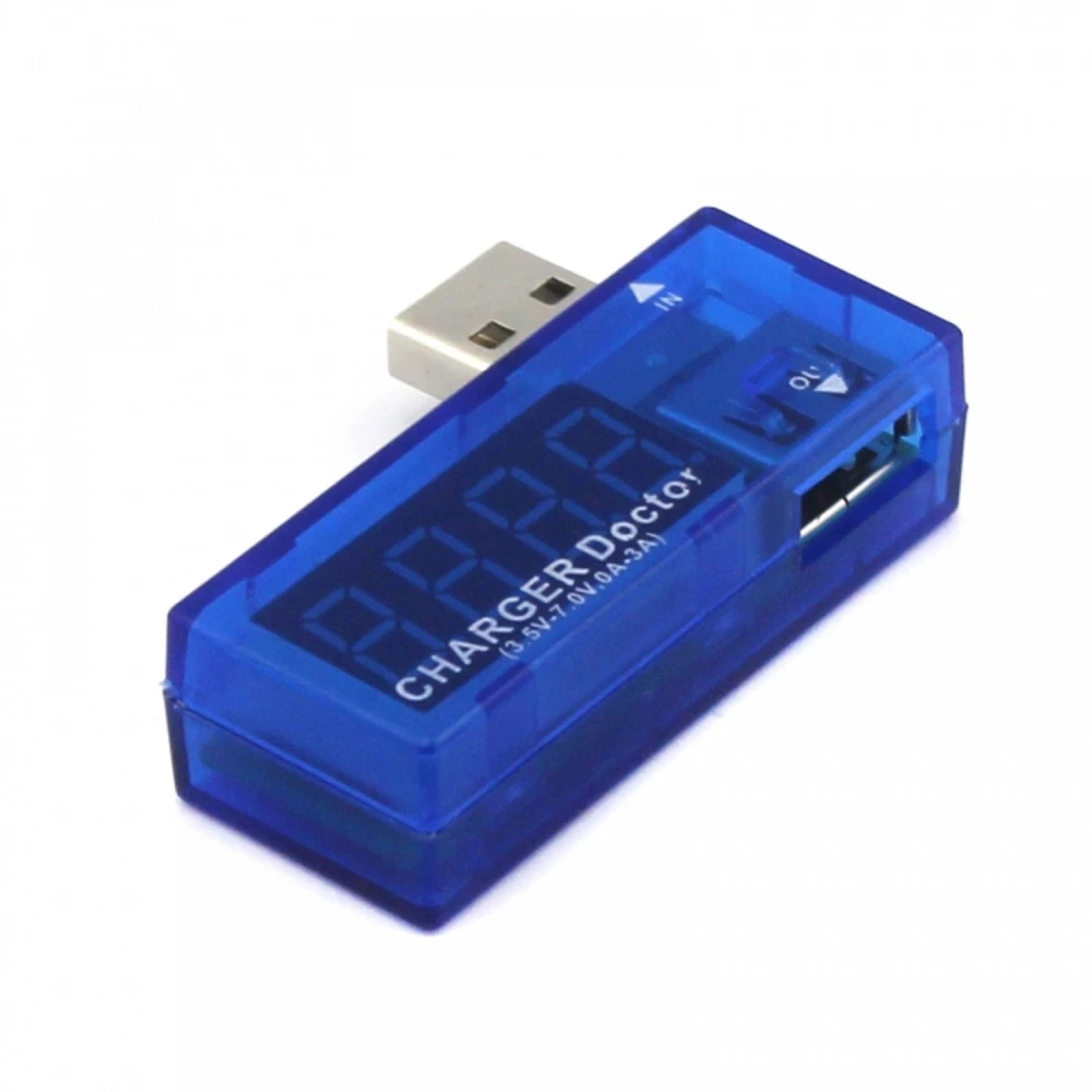 Μετρητής τάσης και ρεύματος USB για θύρα USB satkit