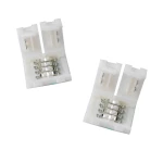 Σύνδεσμος clip LED 4 pin 10mm 5050 RGB για ταινίες LED