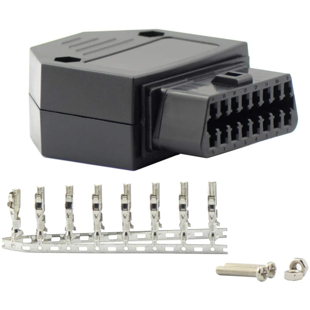 Θηλυκός Universal OBD2 Connector για διάγνωση και επισκευή οχημάτων