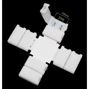 Συνδετήρες LED Clip X 10mm 2Pin 5050 RGB για Ταινίες LED
