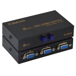 Διακόπτης VGA 2 εισόδων 1 εξόδου για οθόνη PC χωρίς απώλεια ποιότητας