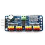 Ελεγκτής servos 16 καναλιών PCA9685 12-bit PWM I2C συμβατός με Arduino