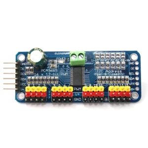 Ελεγκτής servos 16 καναλιών PCA9685 12-bit PWM I2C συμβατός με Arduino