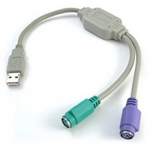 satkit Μετατροπέας USB σε PS/2 για πληκτρολόγιο και ποντίκι - satkit