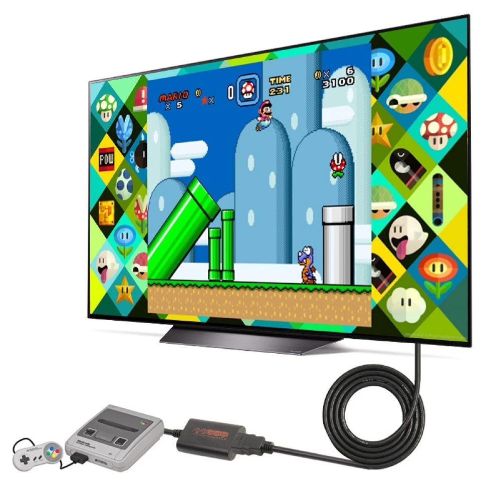 Μετατροπέας HDMI για Nintendo N64 - Adapter για SNES, SFC και NGC