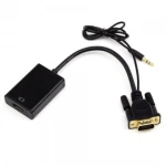 Μετατροπέας VGA σε HDMI με ήχο για βίντεο και ενσωματωμένο ήχο