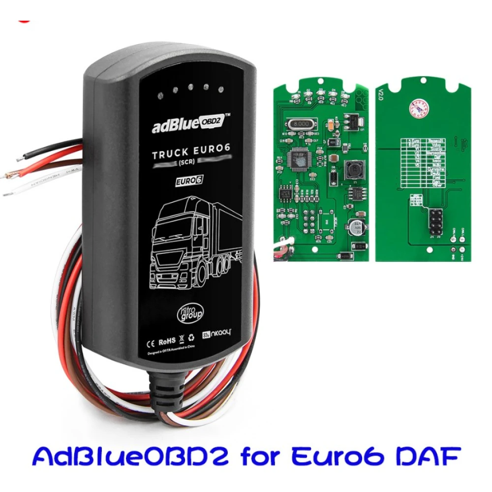 Emulator AdBlue DAF Euro6 συμβατό με DAF XF, CF και LF Euro6