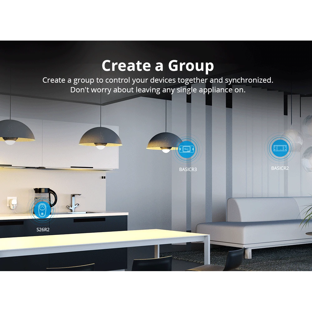 Έξυπνη πρίζα Sonoff S26 R2 - WiFi τηλεχειρισμός για σπίτι EU