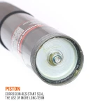Χειροκίνητη γρασαδόρα 600ml με αντλία γράσου και σωλήνα υψηλής πίεσης
