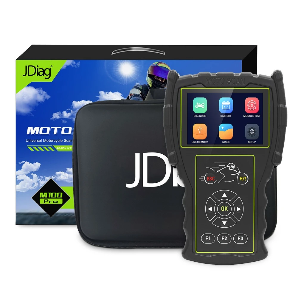 Διαγνωστικό μοτοσυκλέτας OBD JDiag M100 Pro για KTM Honda Yamaha Kawasaki BMW