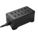 Σταθμός φόρτισης USB 10 θυρών με IQ Charge - 50W 12A, 2.4A ανά θύρα